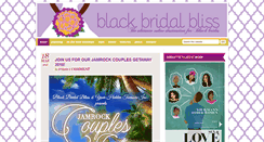 Desktop Screenshot of blackbridalbliss.com
